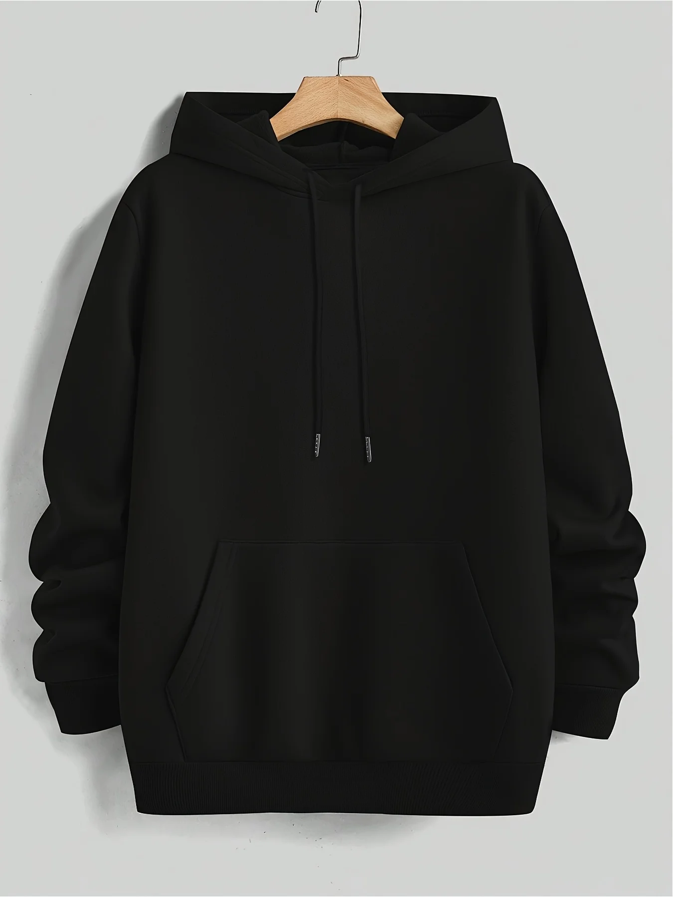2026 Plus Size Men's Hooded Sweatshirt with Rhinoceros Print ECKO Function Casual Sports Trend Loose Fit Streetwear