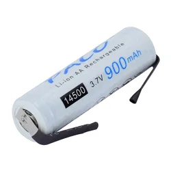 For PALO 2-10pcs 14500 Lithium Battery 900mAh 3.7V AA Li-ion Rechargeable Batteries Cell for Flashlight Electric Scooter Mouse