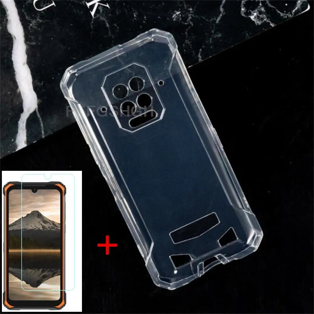 Anti-knock Soft TPU Phone Case For Doogee S86 Pro 6.1