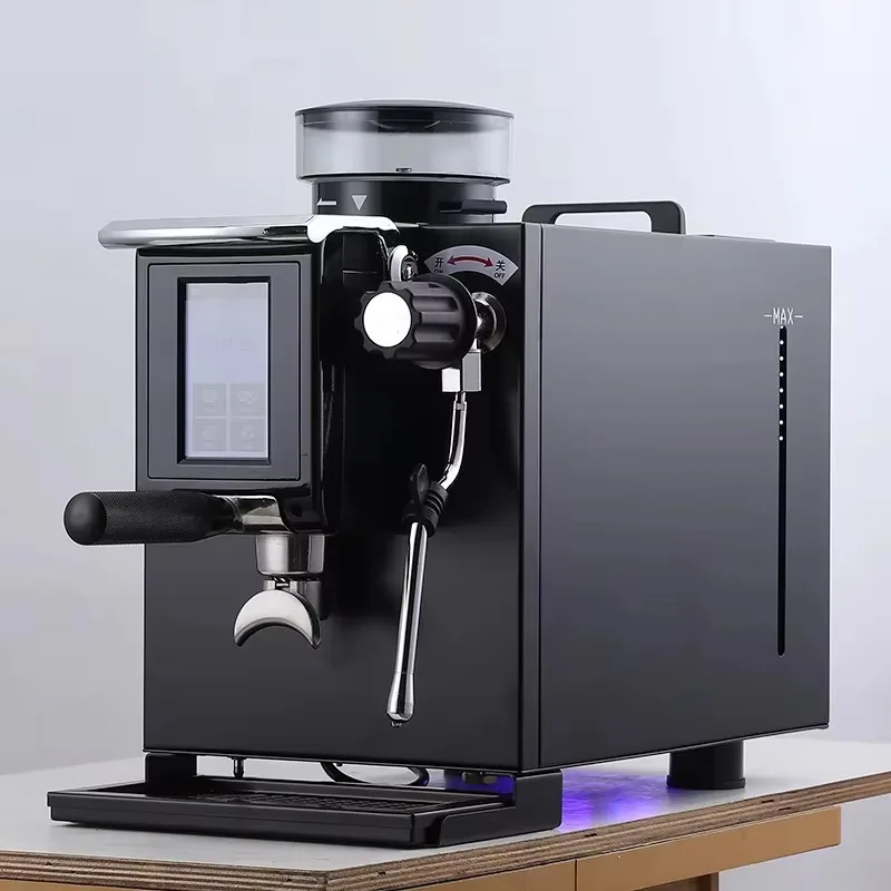 High Quality Commercial Grade Automatic Espresso Coffee Machine Precise Temperature Control Single Boiler Dosing Control