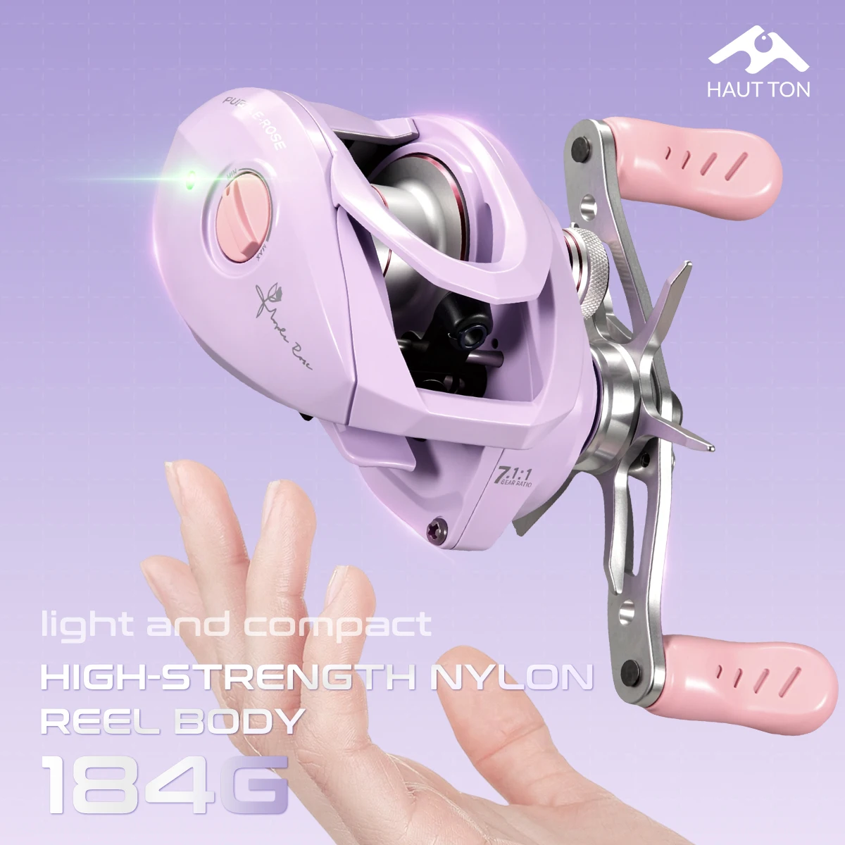 بكرة صيد هاوتون PR-DC 7.1:1 مع - مراجعة Spincast Reel وسعره