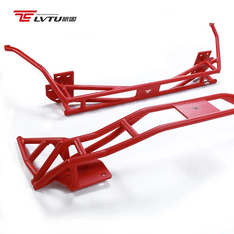 LVTU Aluminum front safety bar strut brace strut bar strut tower bar body kit For Honda GK 14-19custom