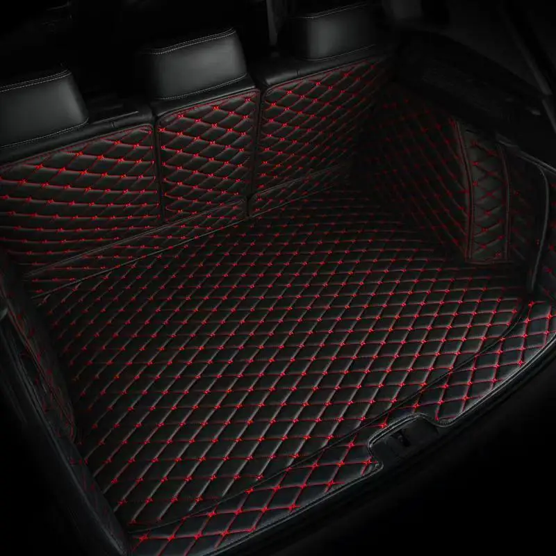 

Custom Leather Car Trunk Mat For Land Rover Range Rover Evoque L538 L551 Year 2012-2018 2019-2023 Auto Carpet Interior Parts