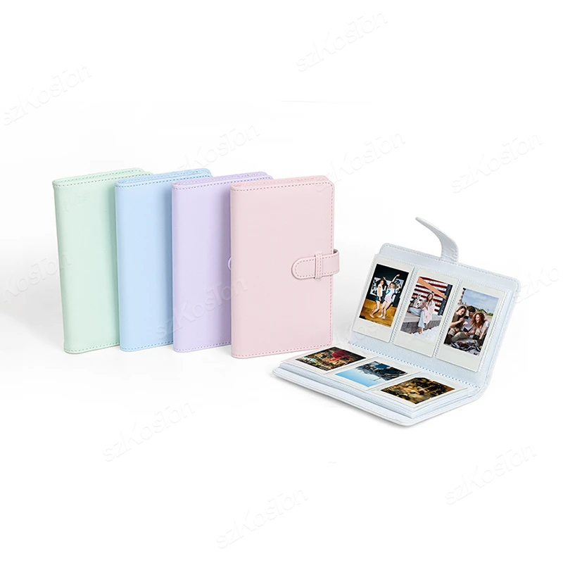 3 Inch Mini Film Photo Album 108 Pockets PU Leather Cover Photo Paper for Fujifilm Instax Mini 12 Camera Album Portable Case
