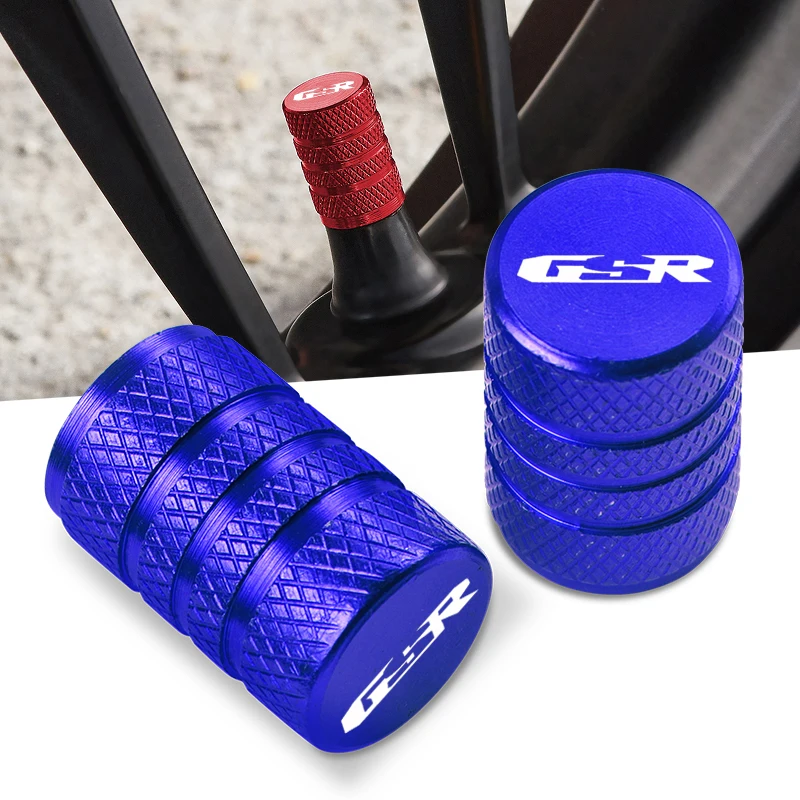 2PCS For Suzuki GSR 750 600 400 GSR400 GSR600 GSR750 Accessories Motorcycle CNC Aluminum Tire Valve Air Port Stem Cover Caps