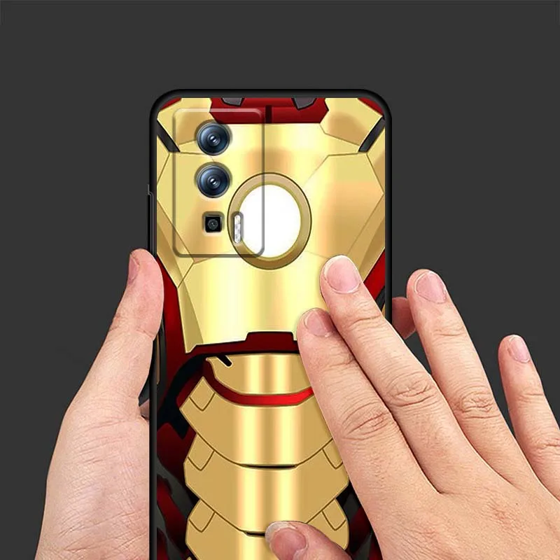 M-Marvels I-Irons M-Mans غطاء ل Xiaomi Redmi 12 13C 12C 13 10C 9T A2 9A 9C 7A نوت 10S 8T 10 9 8 Pro 4G 5G أسود