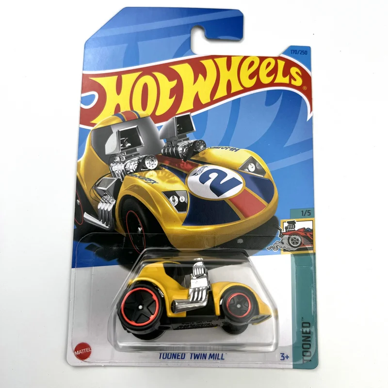 2023-170 Hot Wheels Cars TOONED TWIN MILL 1/64 Metal Die-cast Model Toy Vehicles