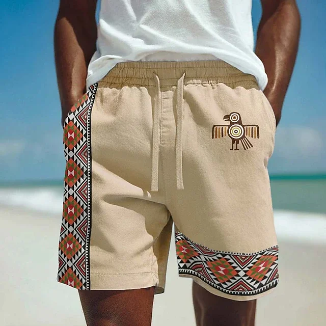 Summer 3D Digital Print Shorts for Men Fashion Streetwear Loose Fit Comfortable Casual Short Pants