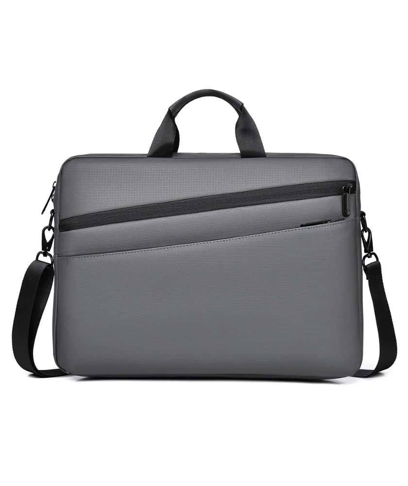 

New trendy office business handbag casual men's 17.3 inch laptop bag men's commuter briefcase