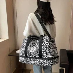 Animal Pattern Shoulder Bag Travel Storage Bag