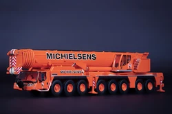 Collectible IMC 1:87 Scale LTM 1450-8.1 Mobile Crane Michielse Construction Engineering Machinery Diecast Toy Model Gift 32-0145