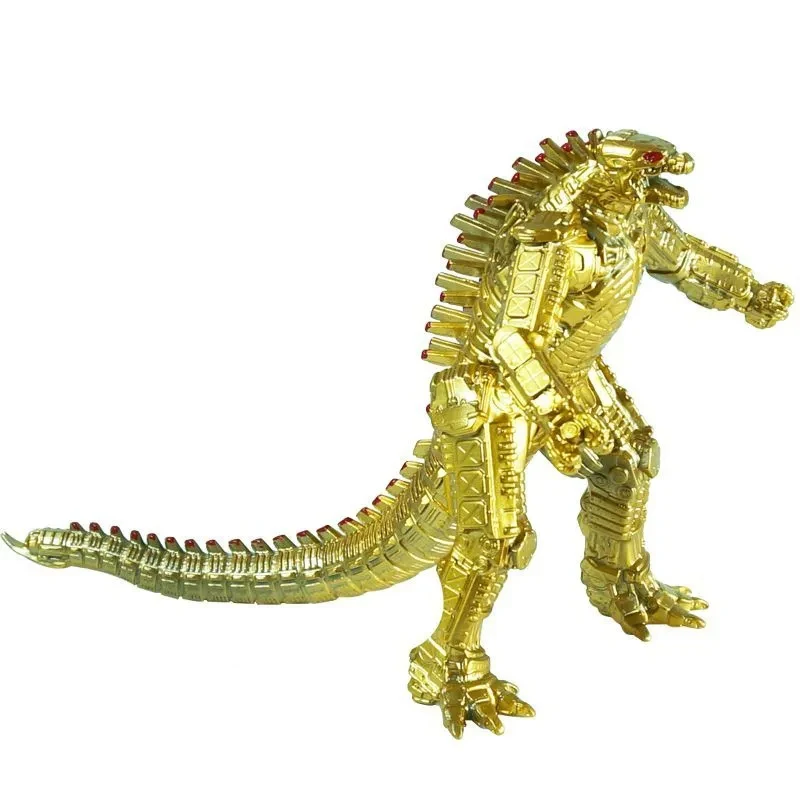 Gold Mechagodzilla Vs Kong Giant Godzilla Toy 7 Inches Action Figure King of The Monster Movable Joints Dinosaur Boy Kids Gift