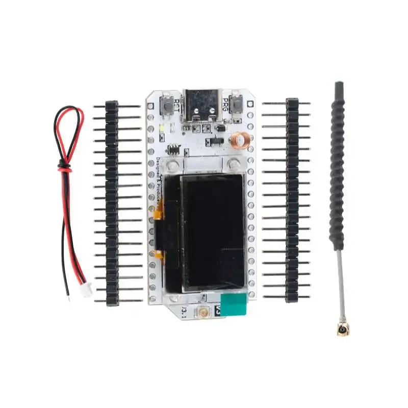 ESP32 V3 LoRa32 V3 868MHz 915MHz ESP32-S3 WiFi + BT Development Board Type-C OLED-display met behuizing voor Arduino's IOT