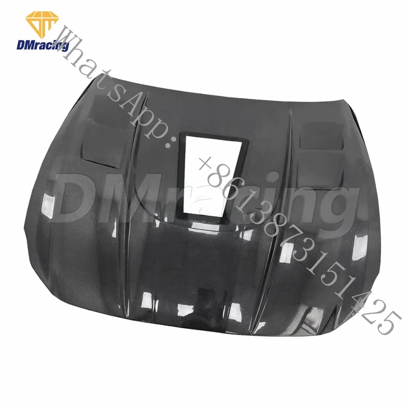 

Suitable DM Style Carbon Fiber Hood With Transparent Glass 2013-2016 Quattroporte