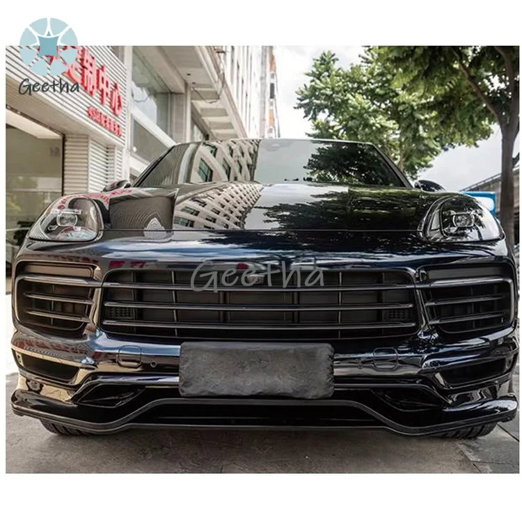 

For Car Accessories Cayenne Coupe Body Kits 9Y0.1 9YB Front and Rear Bumper Mounted TKT Style Lip Body Kit for Porsche 2018-2023