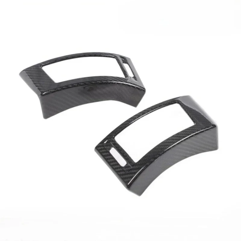 For Jaguar F-TYPE Real Dry Carbon Fiber 2013-2024 Interior Decoration Air Conditioner Trend Frame Modification Accessories