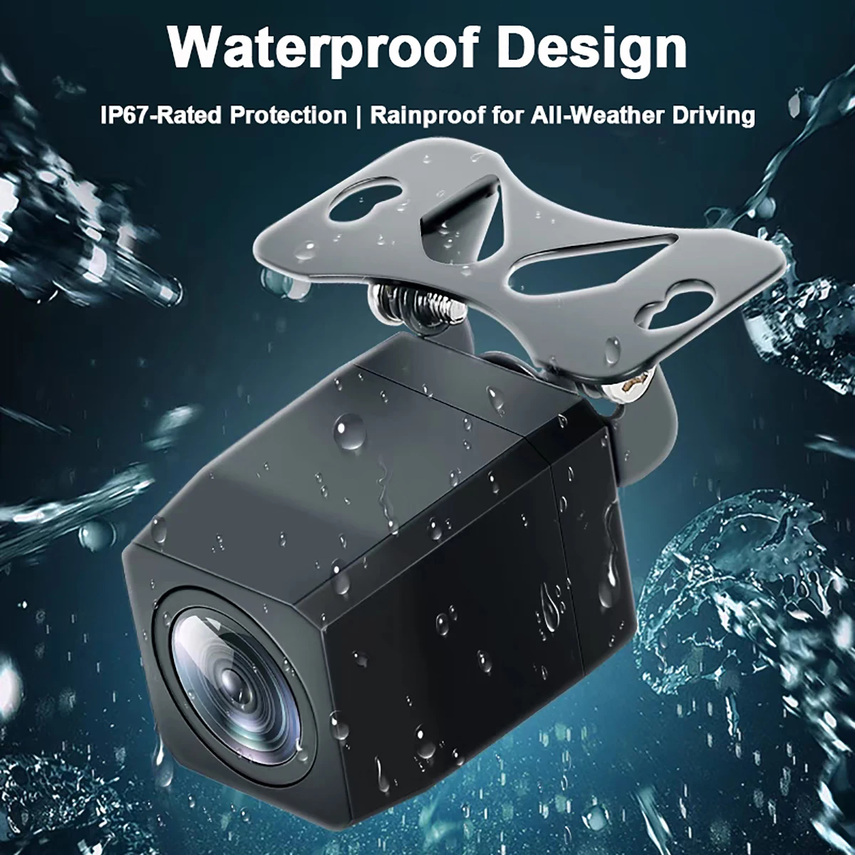 Car Rear View Camera 1080P Full HD AHD 4 Pin 2.5mm Reversing Image Camera 150° Wide Angle Night Vision Car Reversing Camera