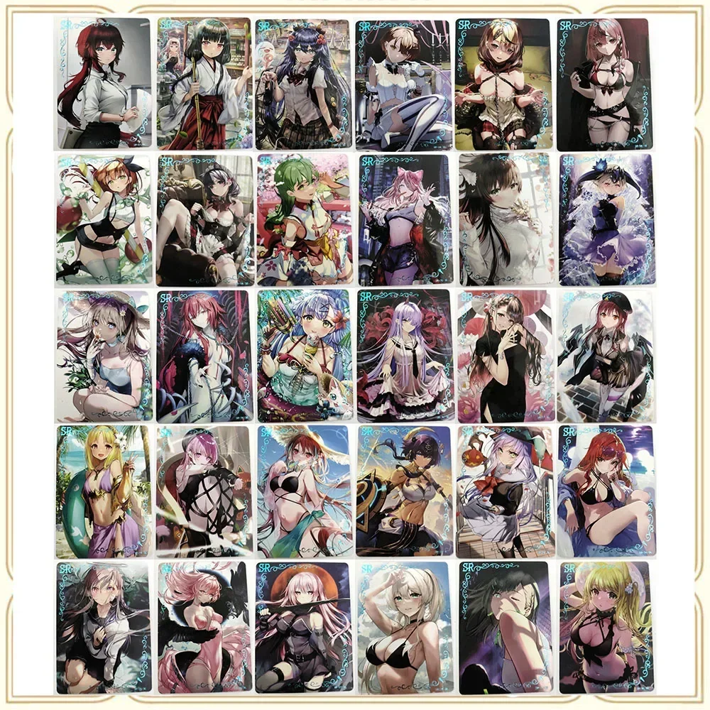 

Аниме История Богини SSR UR SR Miku Rem Nami Shirakami Fubuki Премиум Флэш-карта Игры для мальчиков Игрушки Подарки на день рождения Коллекционные карты