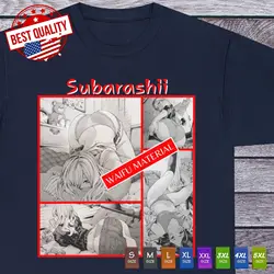 Waifu Girl Anime T Shirt Gift Harajuku/ Hentai Ecchi Manga Japan Shirt