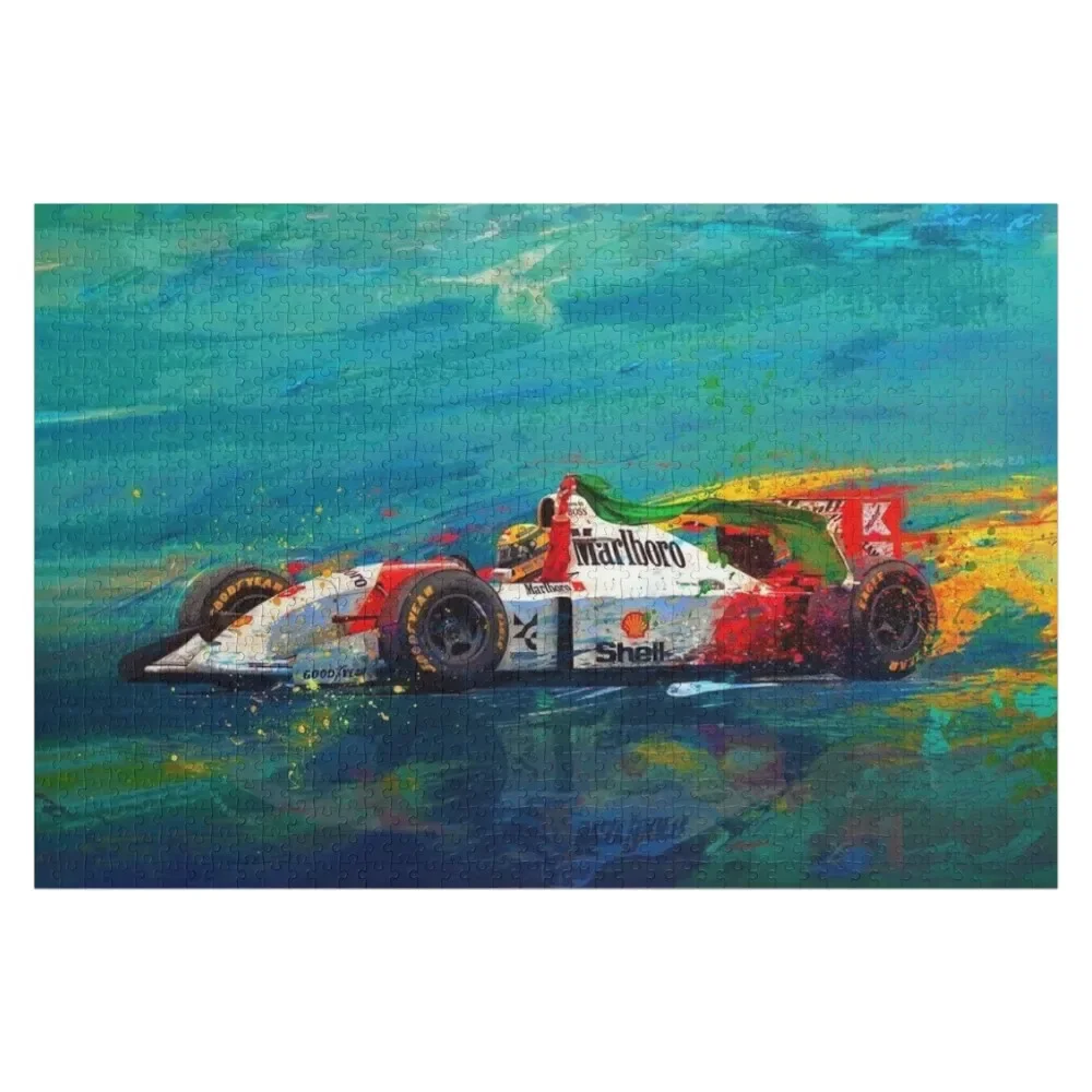 Ayrton Senna Jigsaw Puzzle Personalised Toys For Children Toys For Children Puzzle