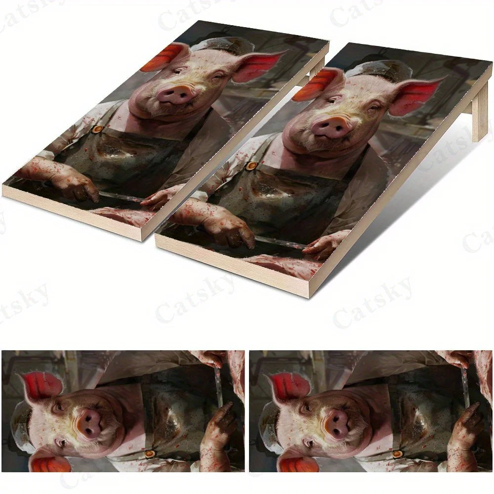 

Мистер Свинья работает в наклейке для убоя свинины, высокая цена! 2D плоские виниловые наклейки на песочную панель — приятные для бюджета и высокие цены, пузырь