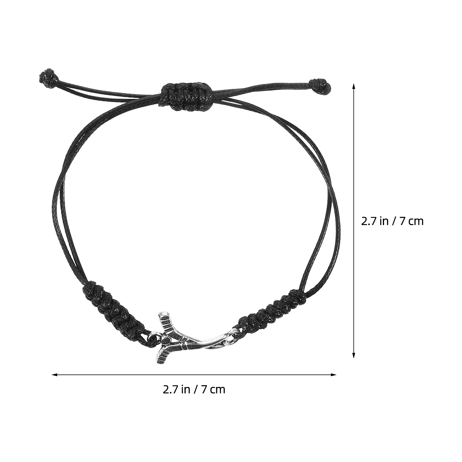 

Hockey Bracelet Delicate Wear-Resistant Alloy Sports Bracelet Portable Lightweight Chic Sports Gift for Teams Players Fans