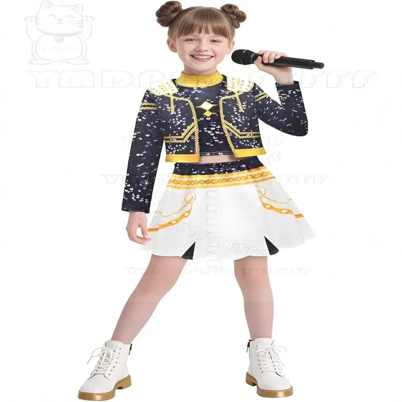 مجموعة أزياء أنيمي الجديدة شيطان هنتر المطربة الشهيرة التأثيرية ثلاثية الأبعاد مطبوعة للنساء ليلة كرنفال الهالوين الساخنة