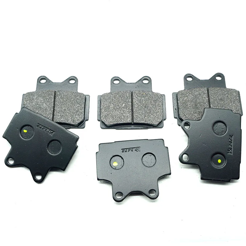 

Motorcycle Front Rear Brake Pads for YAMAHA FZ250 Phazer (1YL)(2EJ) 1985 1986 RD350LC (31K 1JF 1WT 1VA) 1986-1988 (31K/D035)