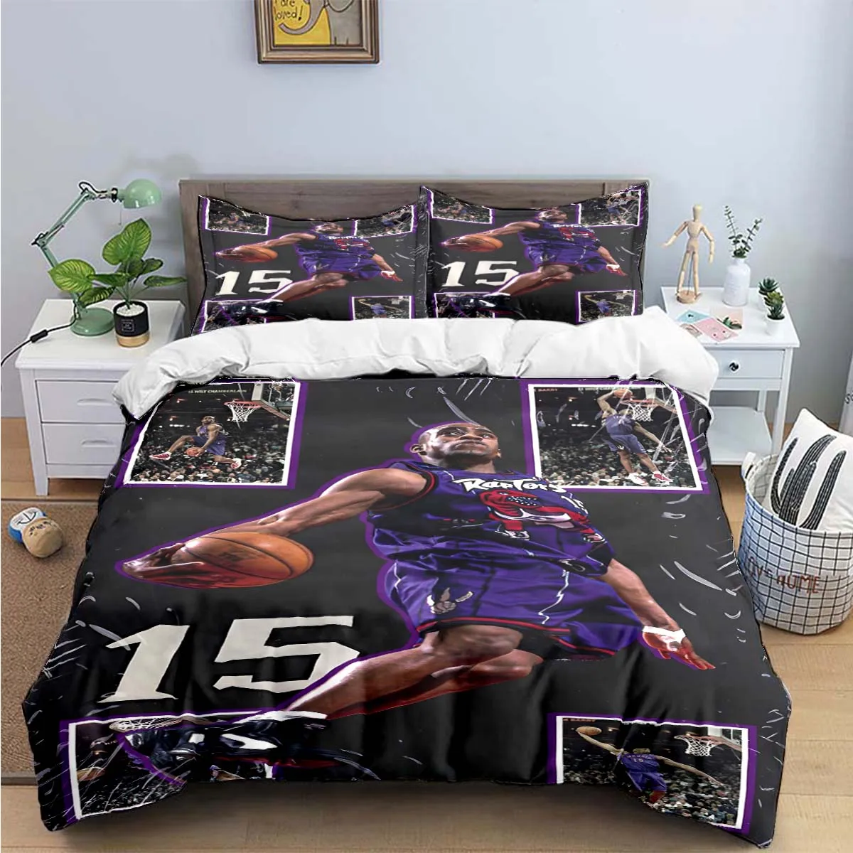 Fashion Basketball Star K-Kyrie Irving Print Bedding Sets Bed Supplies Set Duvet Cover Bed Comforter Set Bedding Set Luxury Gift