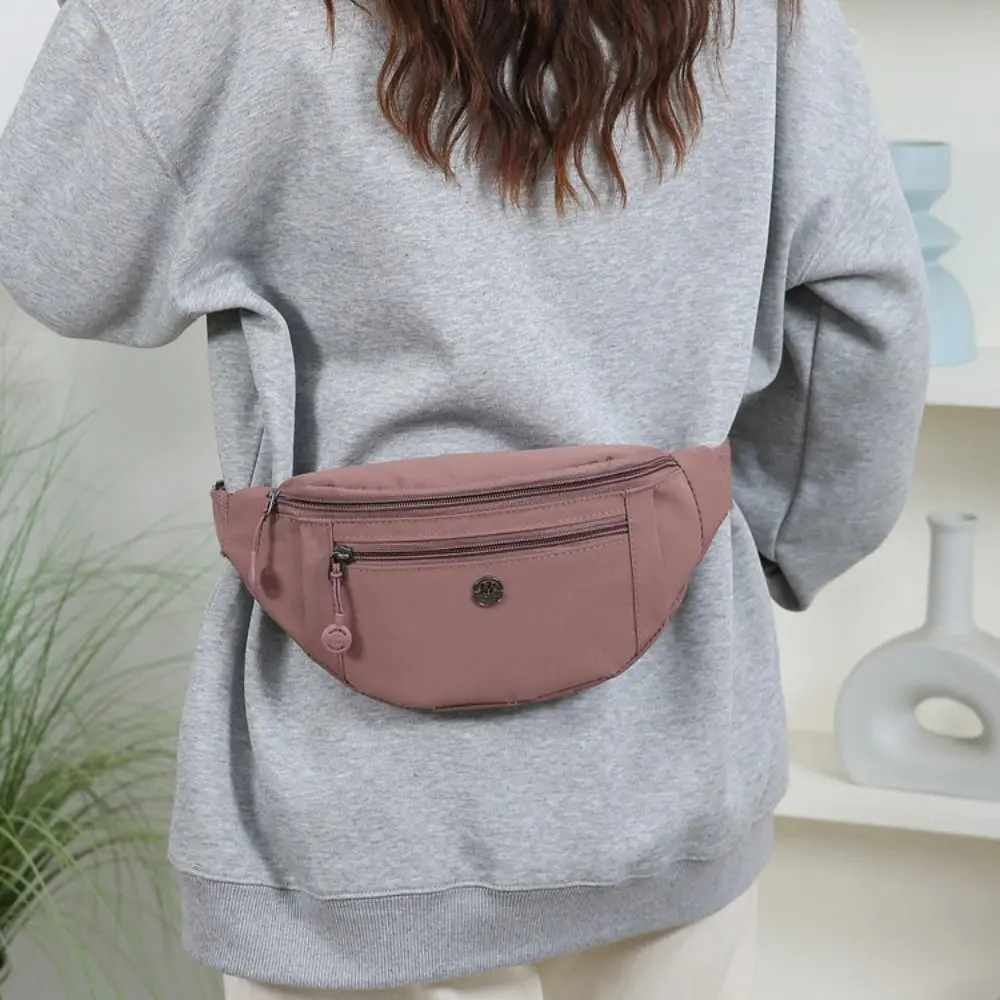 Modische Halbmond-Brusttasche aus Oxford-Stoff, große Kapazität, Umhängetasche, multifunktionale, wasserdichte Hüfttaschen, Unisex – Detail 4
