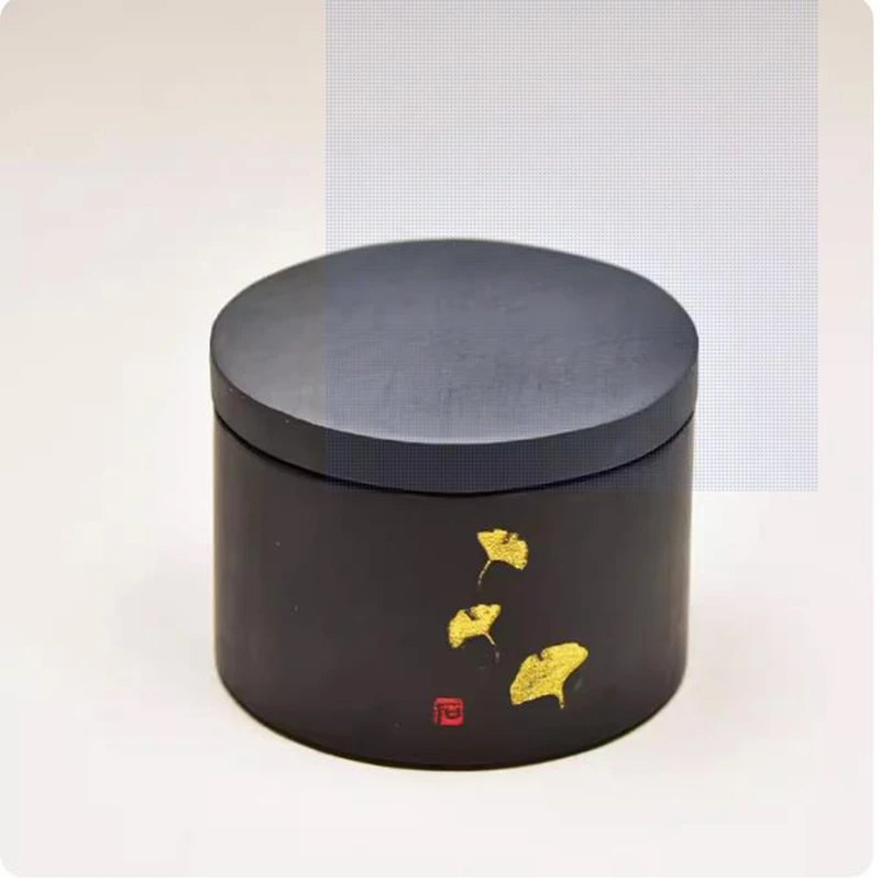 

Chinese She Inkstone With Lid Inkslab Ink Stick Calligraphy Painting Tool MiNi Size Ink Pond