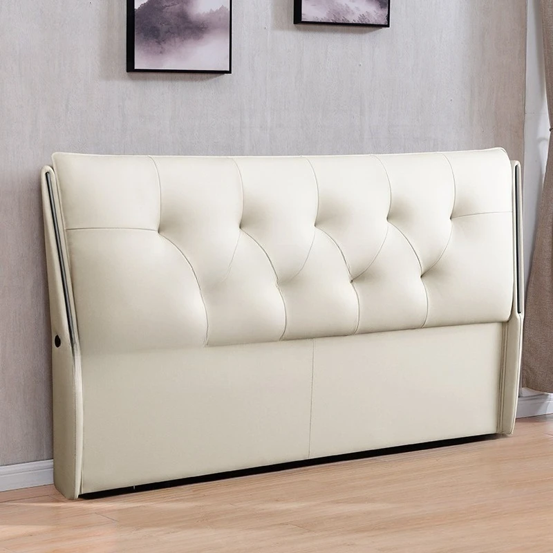 bedside soft bag backrest board integrated floor solid wood bedside backrest board c
