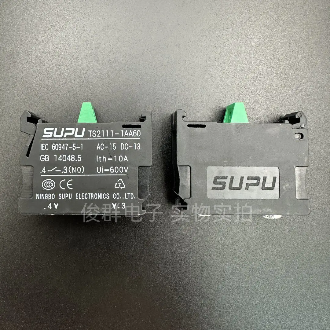 10pcs/ NO normally open button contact TS2111-1AA60 emergency stop switch contact elevator accessories