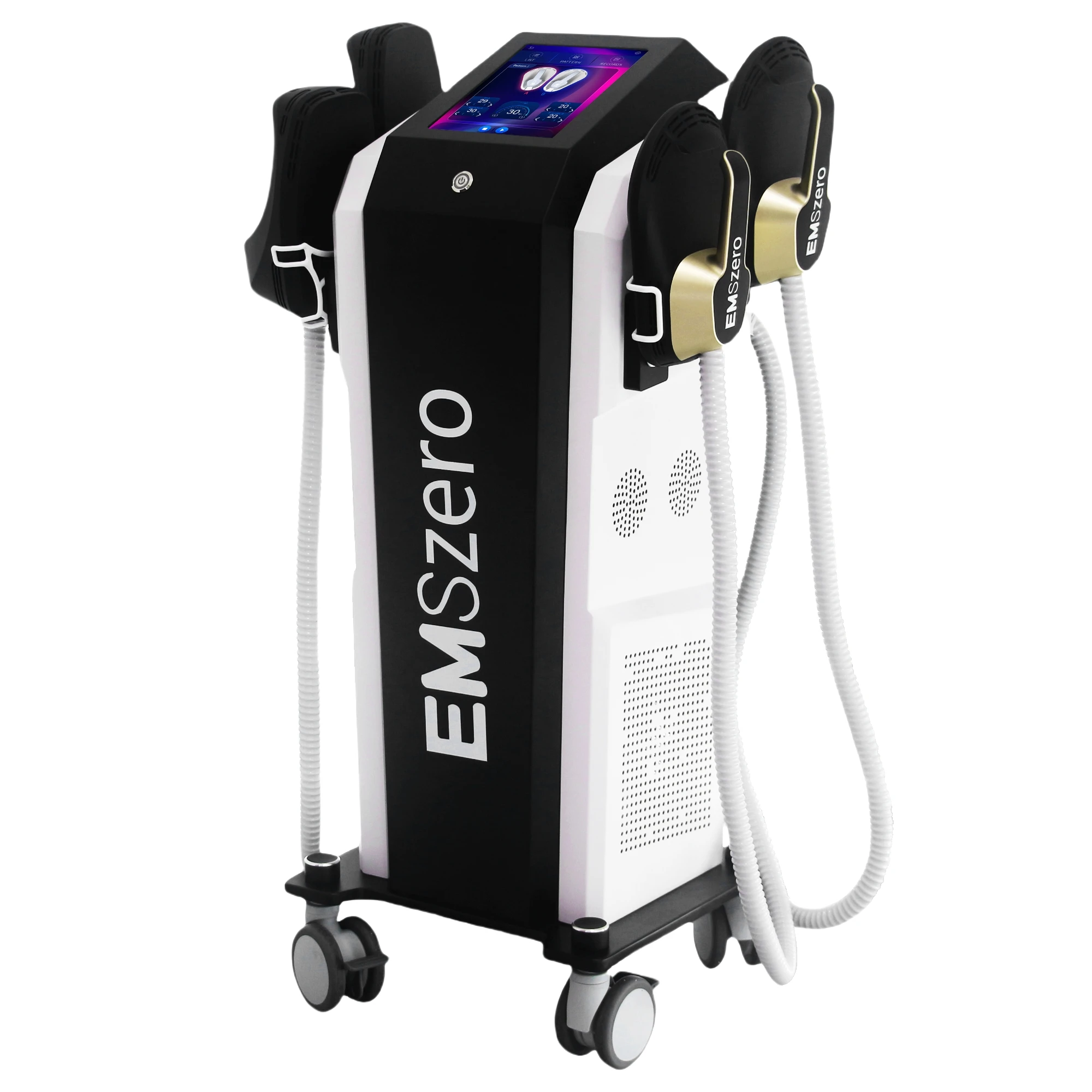 NUOVA EMSzero Power 6500W 14 Tesla NEO Hi-emt EMS Macchina per scolpire il corpo con 4 maniglie e cuscinetto per stimolazione pelvica EMSzero opzionale