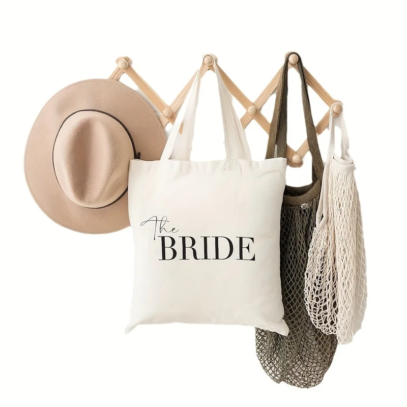 1A Canvas Tote Bag for Wedding Bachelorette Party Decoration for the Bride