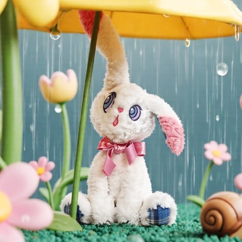 

New Original Cute Rabbit/Cat Plushie Eavesdrop Series Cartoon Stuffed Toy Birthday Holiday Gift Cuddly Comfort Toy