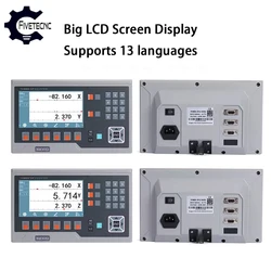 YH800 Big LCD DRO Digital Readout Metal Casing Display for Lathe Milling Machine Counter 110V/220V