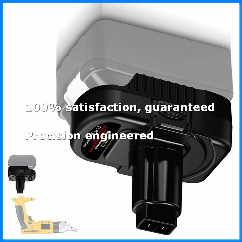 

Battery Adapter Use for 18V Lithium-Ion Battery Convert to for 12V/14.4V Ni- Battery Tools(Only Adapter)-A62I