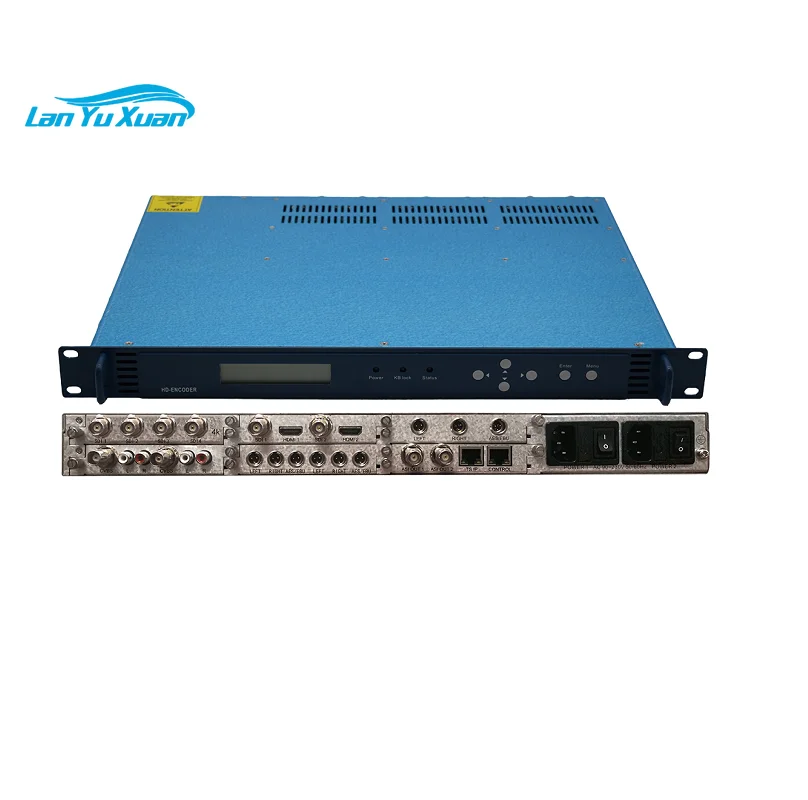 H.265 4k 60fps 12g-sdi to Ip Encoder with ASI in and Out CC Closed Caption