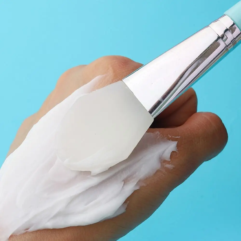 7 قطع المهنية DIY سيليكون قناع فرشاة مجموعة لينة فرشاة للمكياج الوجه الطين خلط فرشاة أدوات العناية بالبشرة أداة التجميل المنزل