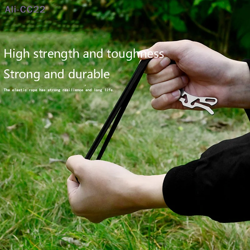 {CC22} Outdoor Emergency Survival Tourniquet Camping Mountaineering First Aid EDC Tool Elastic Rope Safety Equipment view 3