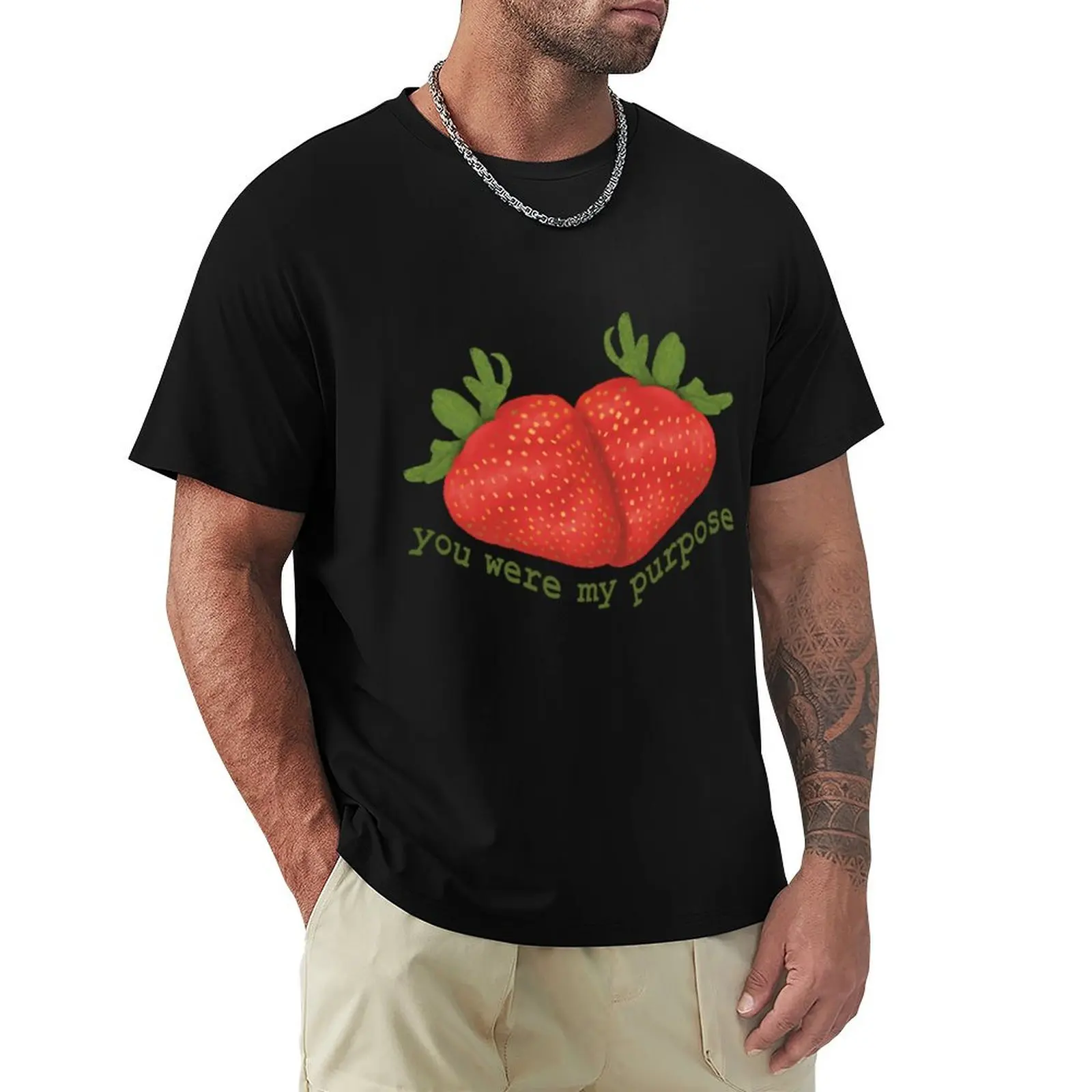 

Bill and Frank_s Strawberries TLOU T-Shirt vintage clothes oversized customs customs design your own mens graphic t-shirts pack