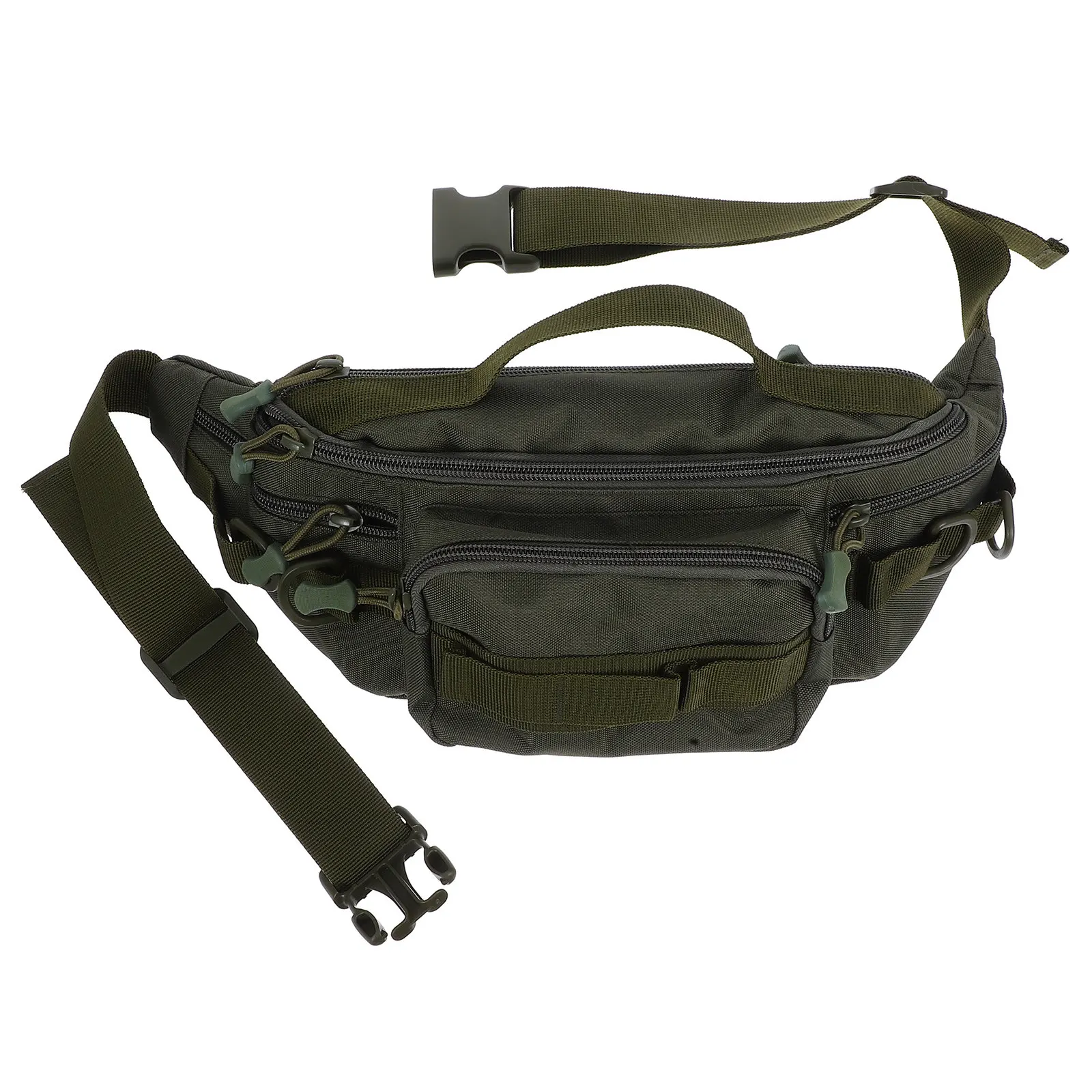 

Водонепроницаемая поясная сумка для рыбалки с несколькими карманами, легкая нагрудная сумка-слинг для мужчин, регулируемый ремень, сумка для снастей, держатель для бутылки с водой, для походов