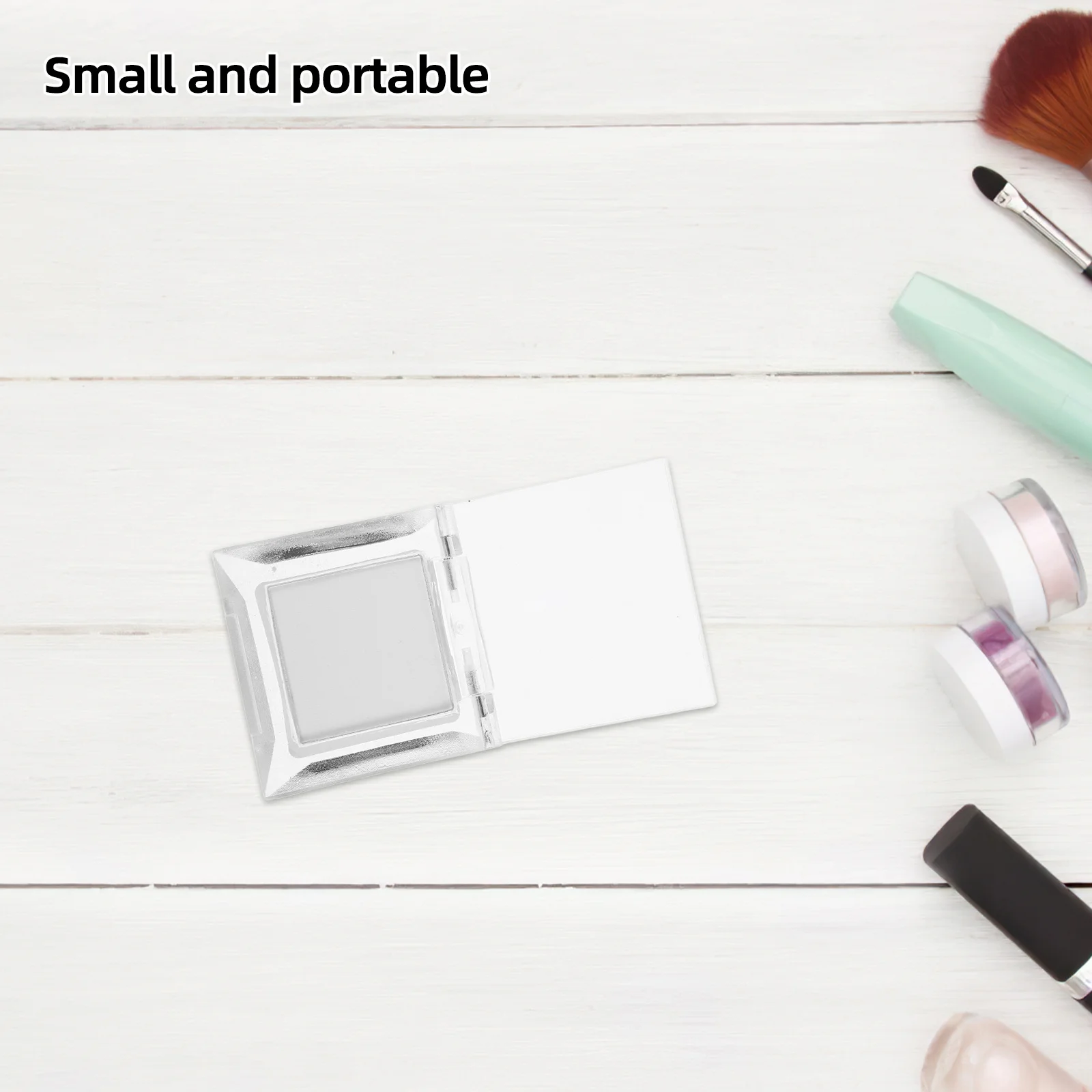 Palette di ombretti opachi monocolore Polvere liscia fine Alta pigmentazione Aspetto naturale Trucco occhi leggero e durevole