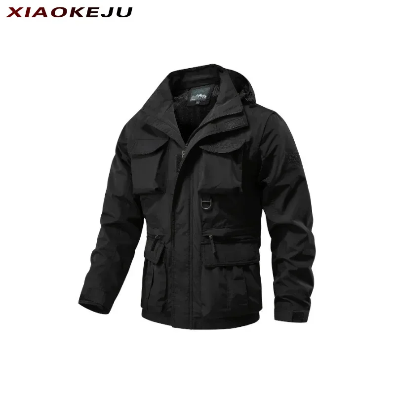 

Clothing Trekking Golf Vest Winter Hooded Jackets Lightweight Coat Clothes Men's Vintage Autumn Waterproof Padded Mens Spring