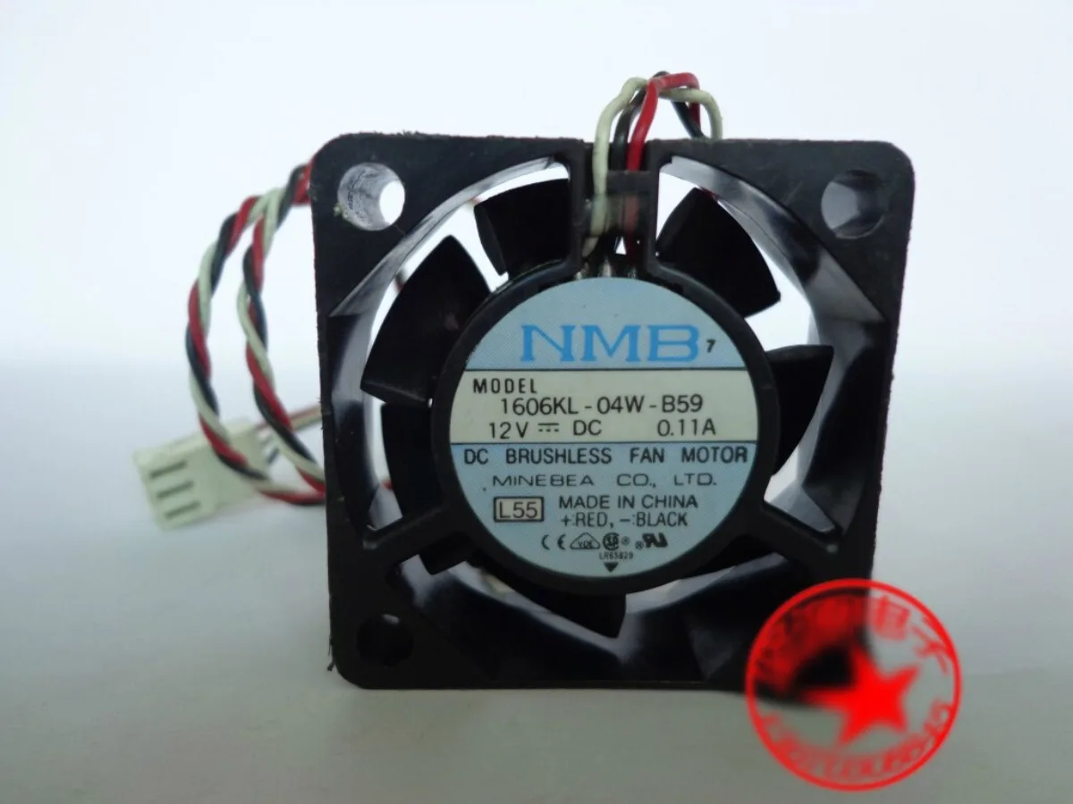 

1 шт. для NMB 1606KL-04W-B59 4015 4CM 12V 0.11A 3-проводной вентилятор охлаждения