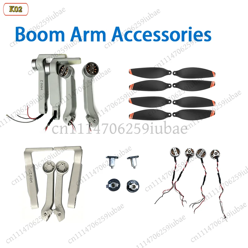 Body Frame Arm Motor ESC Board, Propeller Blade Cover GPS Module, Compatible Spare Parts for Mini 2 Series Drones