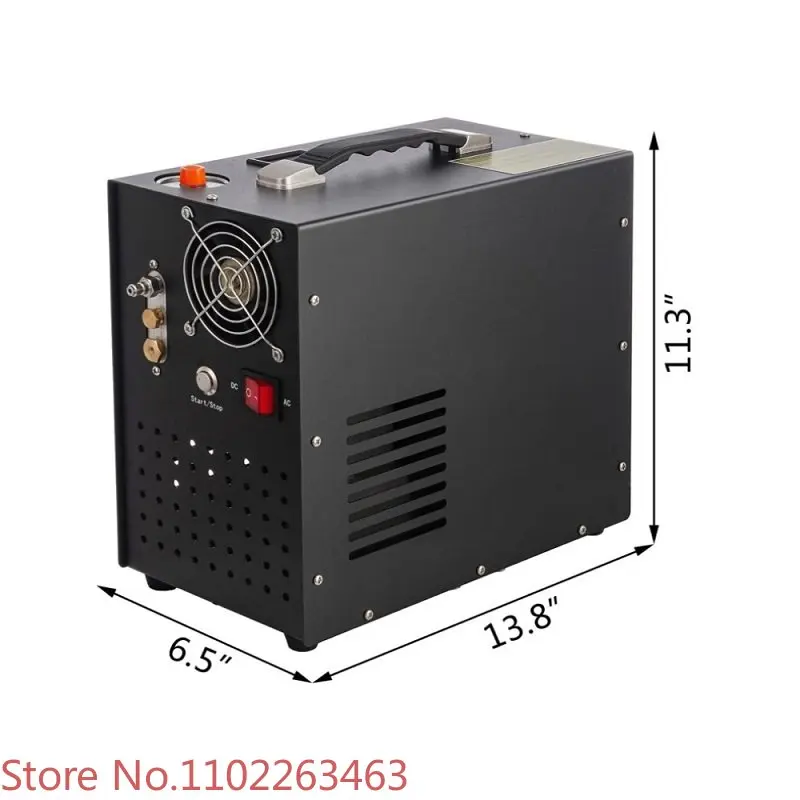 Yong Heng 4500psi auto-stop pcp air compressor 12V   350W, auto-stop