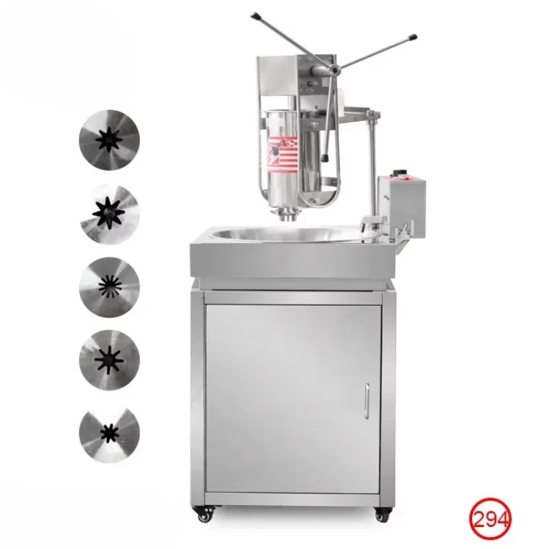

Automatic Manufacturer of Fritters with Fryer
