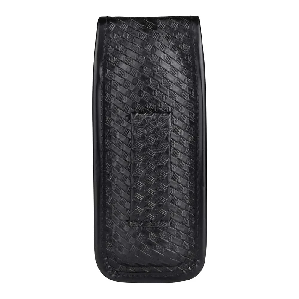 MK4 Hidden Snap OC Spray Pouch, Pepper Spray Pouch, Top Flap, Basketweave Black, Holster Only